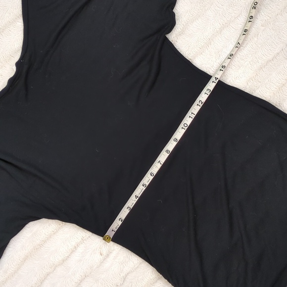 White House Black Market Off-Shoulder Ruched Side Rayon Dress - Picture 14 of 15